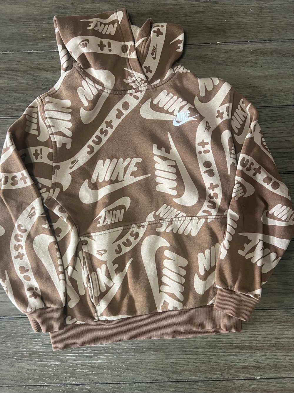 Nike Kids' Sportswear Club Fleece hoodie boys 10-12